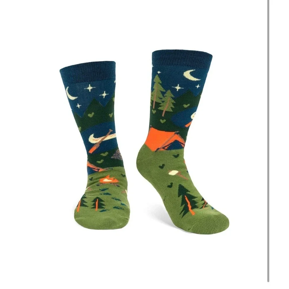 I’d Rather Be Camping Novelty Socks